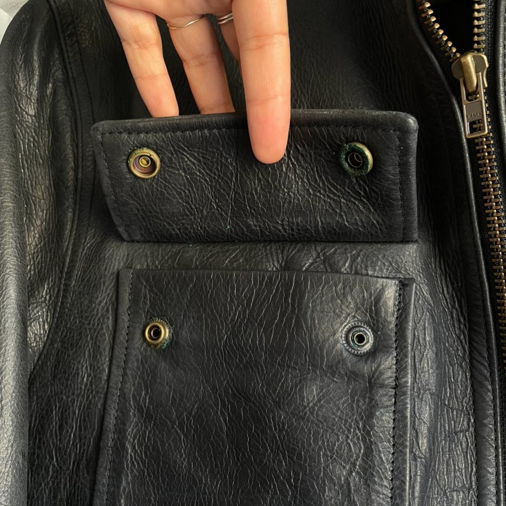 Express Leather Jacket - Picture 3 of 6